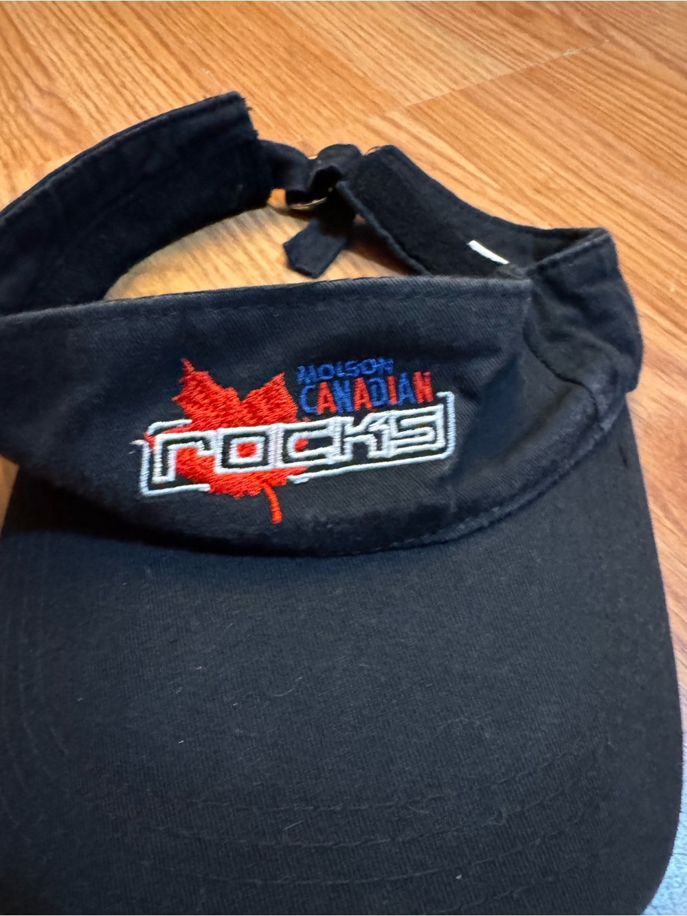 Molson Canadian Rocks Black Visor - Picture 2 of 6